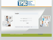 Tablet Screenshot of benefits.trusteedplans.com